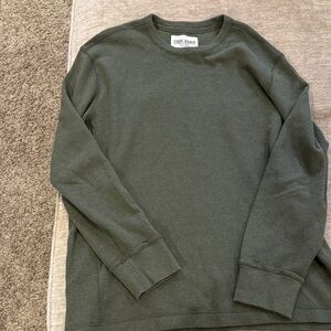 Eddie Bauer Forest Green Crewneck Top